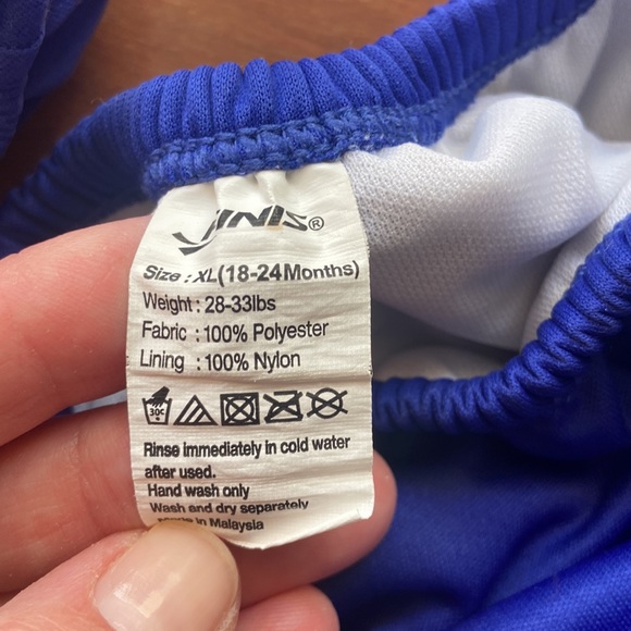 Finis Swim Diapers XL 18-24m Lot of 2 VGUC Size XL fits 28-33 lbs - Picture 3 of 6